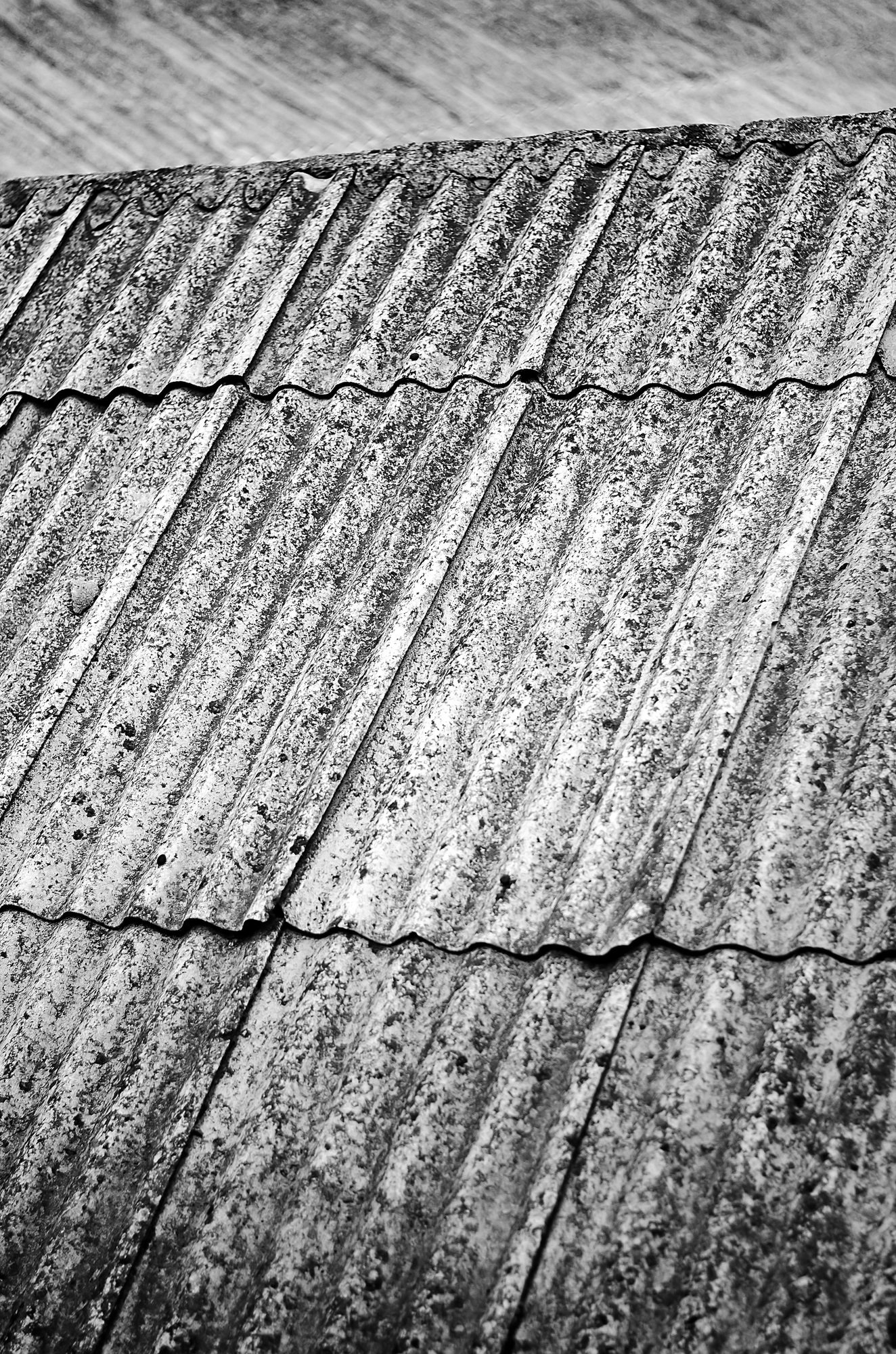 Grey slate roof background